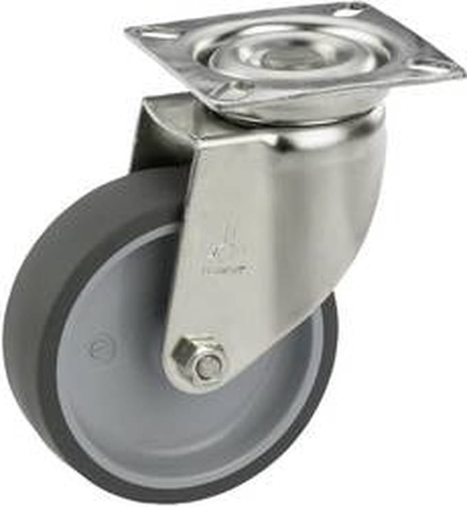 dörner + helmer Apparaatzwenkwiel Wieldiameter: 50 mm Draagvermogen (max.): 40 kg 1 stuk(s)