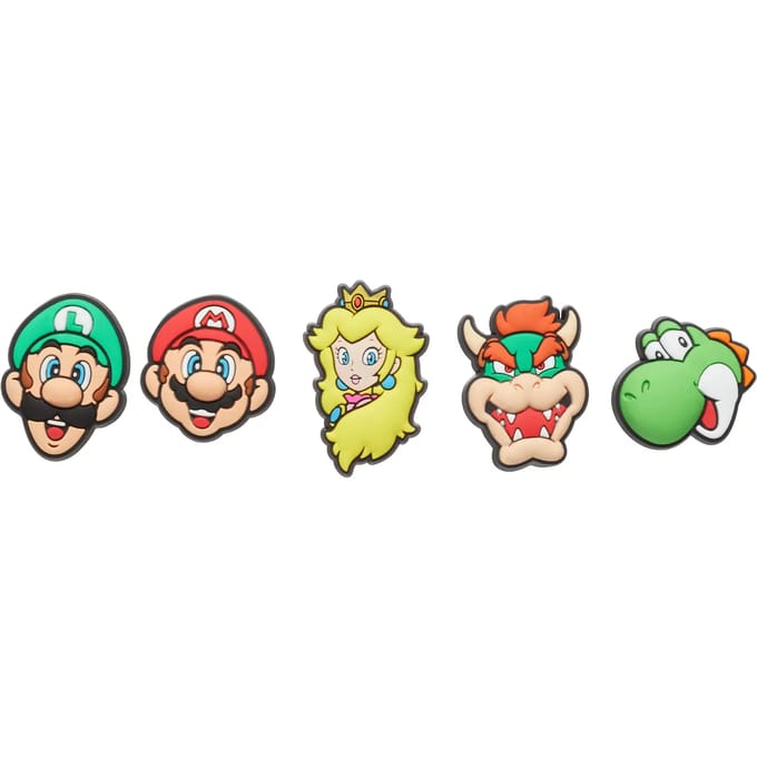 Set van 5 jibbitz-clips Crocs Super Mario™