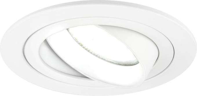 Ledvion - LED Inbouwspot Tokyo - Wit - Dimbaar - 3W - 6500K - Ø92 mm