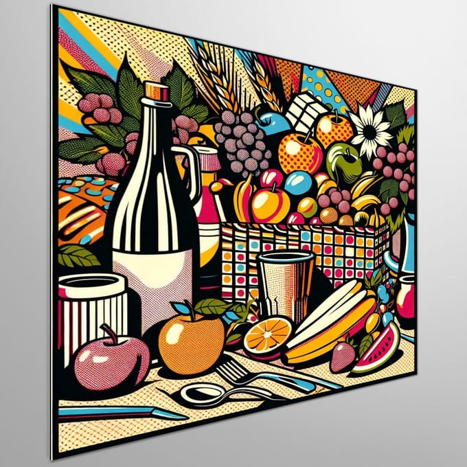 Kunstprint | Wanddecoratie | Dibond | 40 × 40 cm