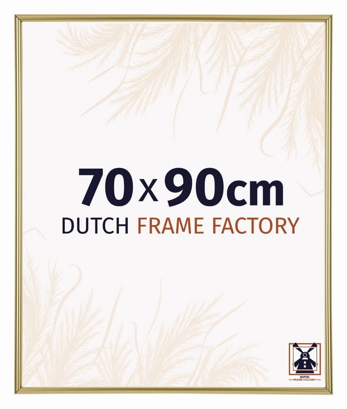 Fotolijst 70x90 cm - Kunststof - Goud - Angers