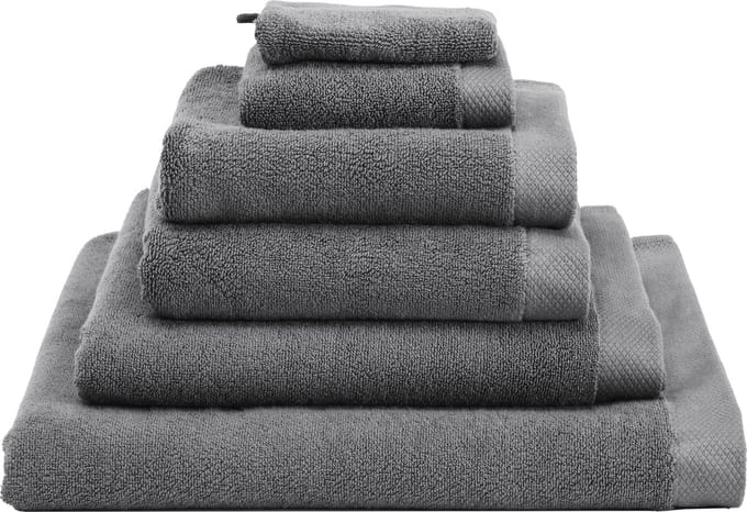 Heckett & Lane Premium Strandlaken 90 x 180 cm Classic Anthracite