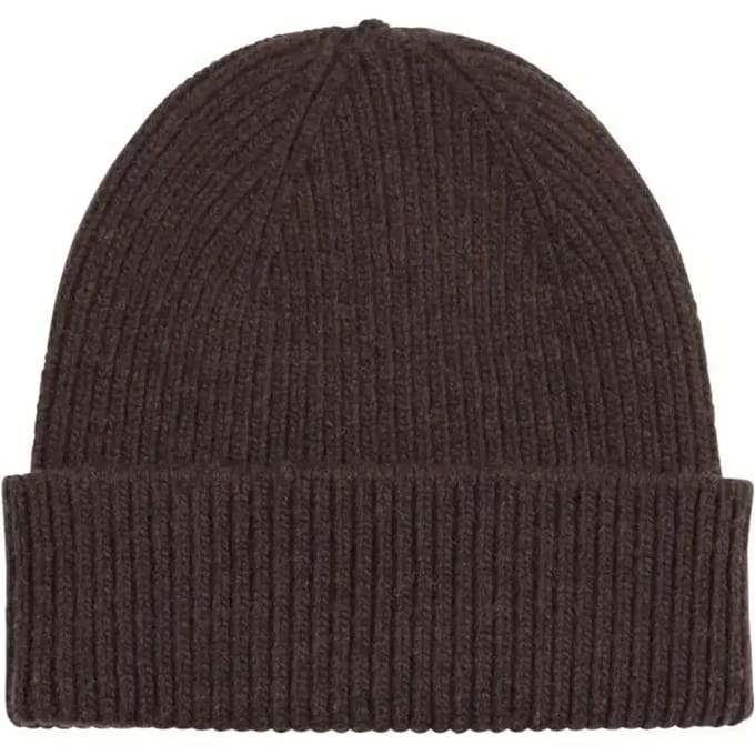 Wollen muts Colorful Standard Merino coffee brown