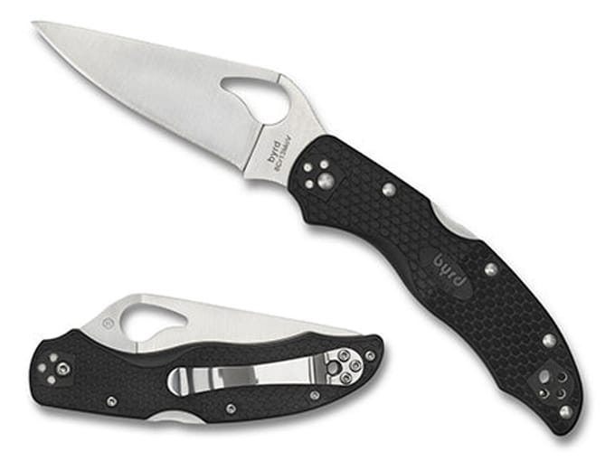 Spyderco Zakmes Byrd Harrier 2 Lightweight Black 8Cr13MoV PE
