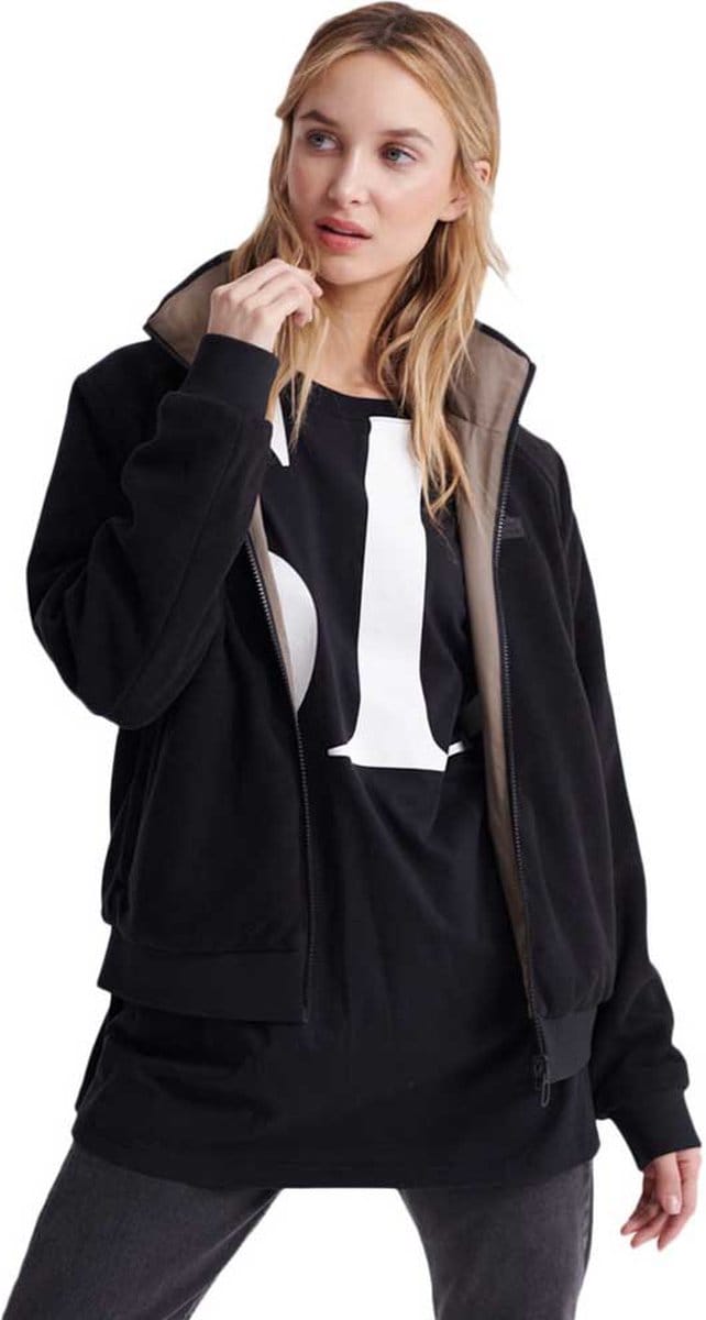Superdry Essentials 4 In 1 Jas Zwart M Vrouw