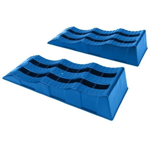 HBM 3000 Kg. Oprijbokken Set Voor Auto 610 x 210 x 120 mm.