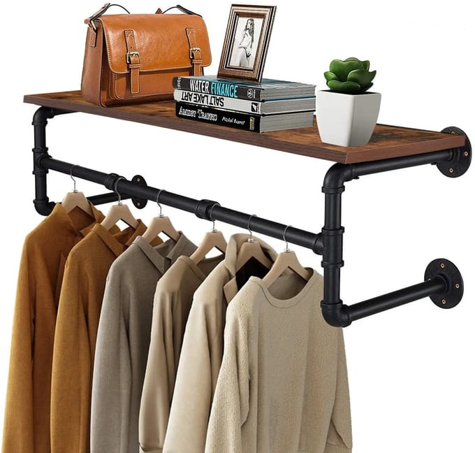UrbanSelect - Kapstok - Stevig metalen frame - Inclusief ophanghaken