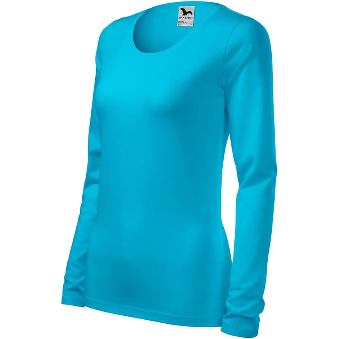 Dames-T-shirt met lange mouwen Malfini Slim 139