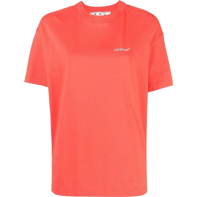 Off-White Unisex Volwassen Boekenliefhebber T-Shirt (Rood)