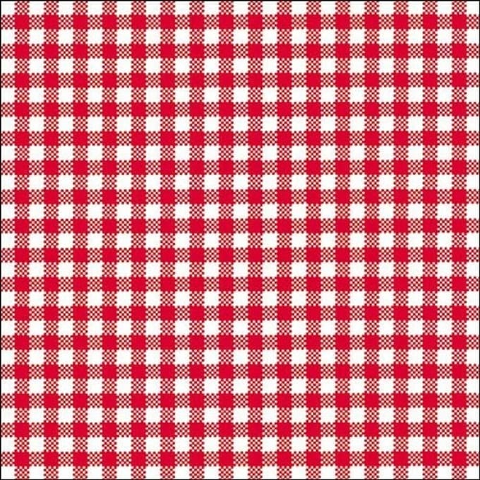Lunch Servetten - Vichy Red