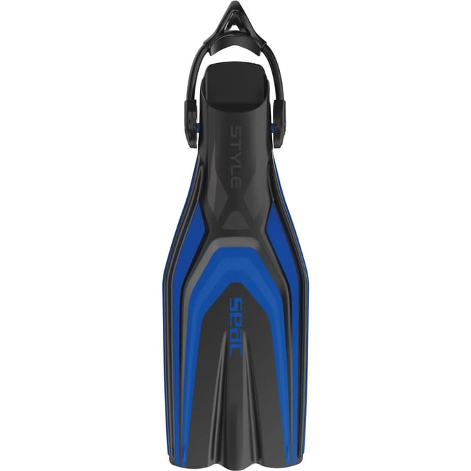 Merkloze Duikvinnen met Bungee Sluiting - Blauw - Maat XS/S