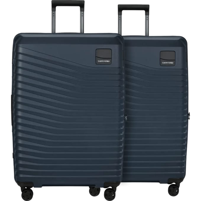 Samsonite Intuo Expandable Spinner 75cm Duo Pack Blue Nights
