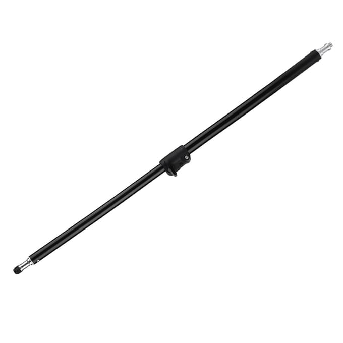 Tige d'extension réglable de 45 à 74 cm pour studio photo, support de microphone léger black
