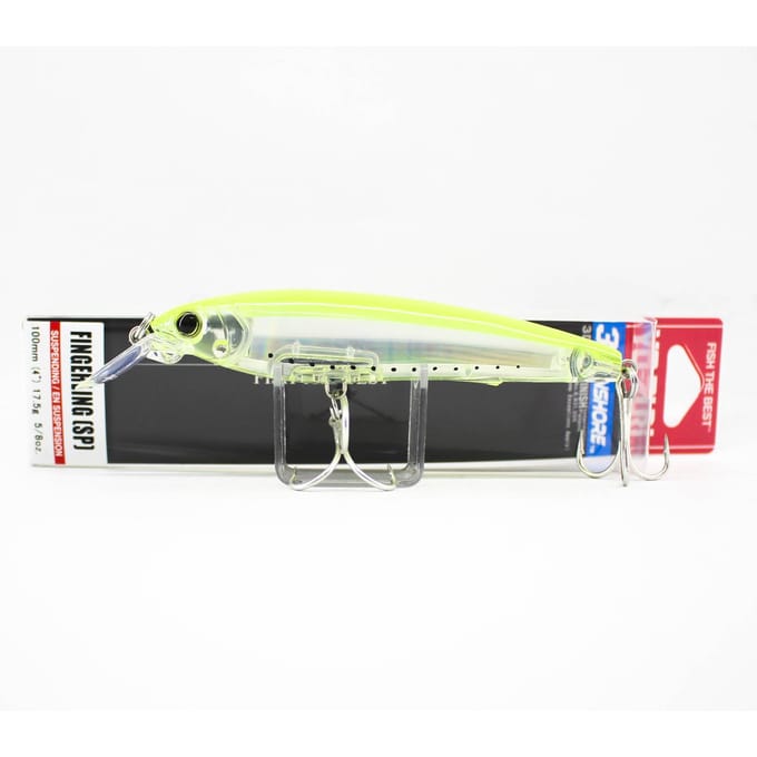 Yo Zuri Duel 3D Inshore Fingerling 100SP Suspend Lure R1410-GHCS (9792) black