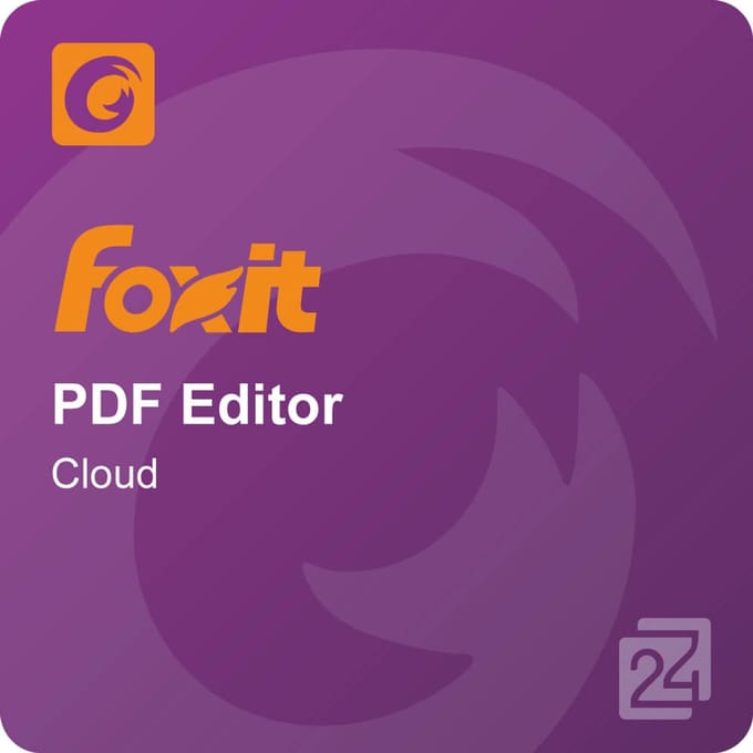 Foxit PDF Editor Cloud Corporate 1 Jaar Nieuwe Aankoop