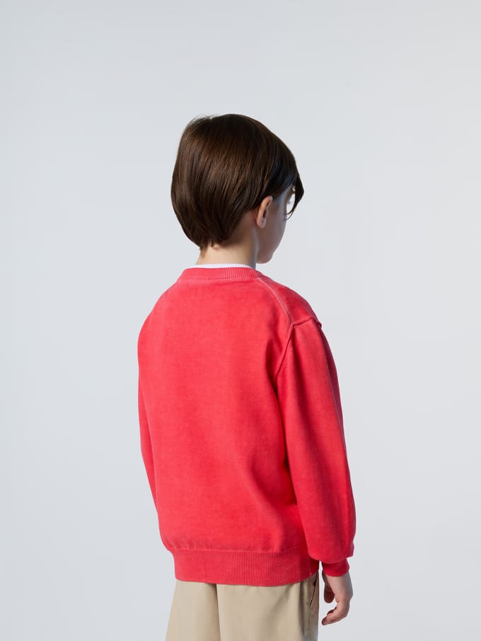 North Sails Trui Ronde hals met logopatch
