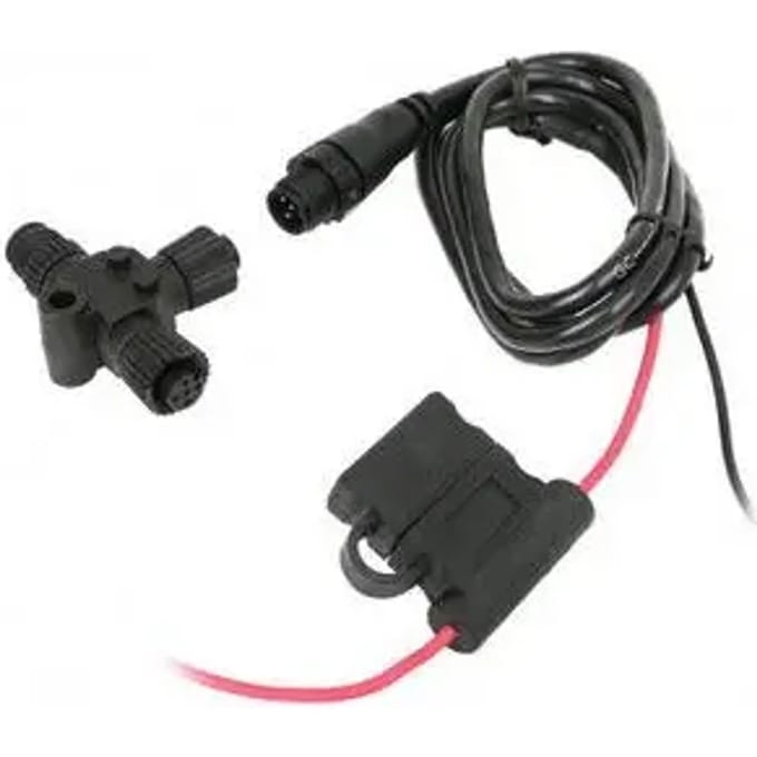 T-connector met nmea 2000 stroomkabel Humminbird