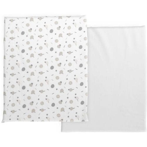 Chicco Next2Me Forever katoen hoeslakens 2-pack Confetti unisex
