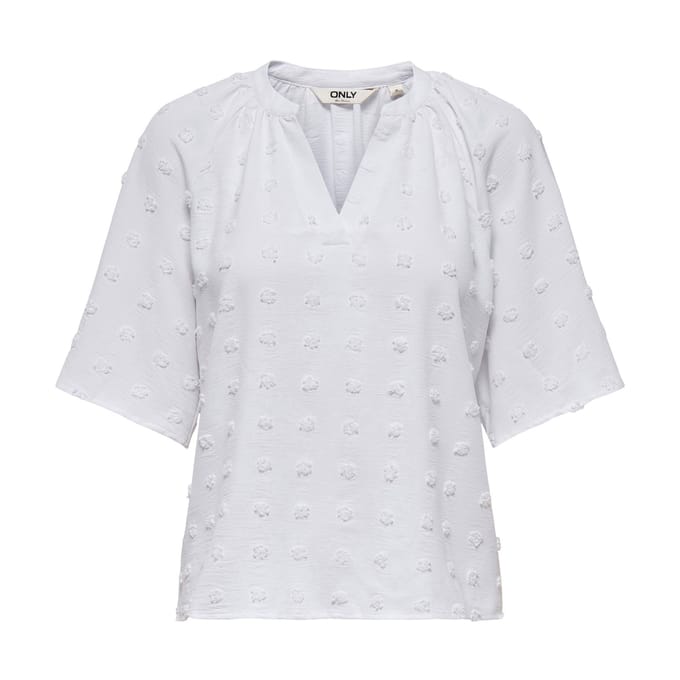 Only Ivana V-Neck Shirt Dames - Maat M