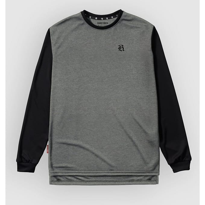Loose Riders Ess. Heather Long Sleeve Jersey grijs
