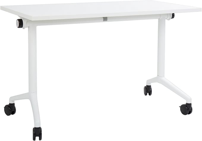 CAVI - Bureau verstelbaar - Wit - 120 x 60 cm - Metaal