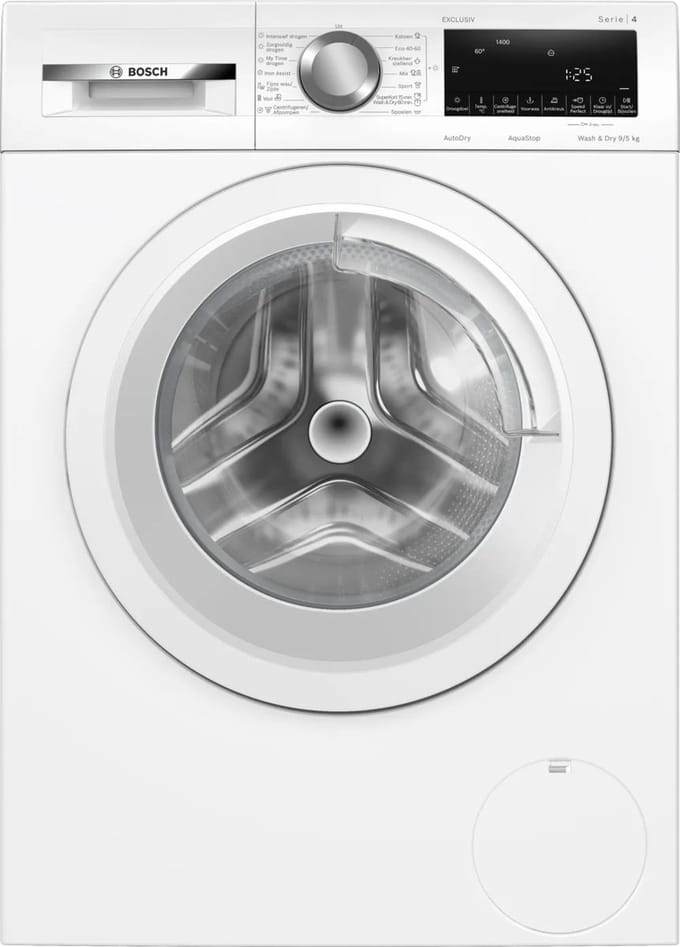 Bosch WNA144V9NL was/droog combinatie