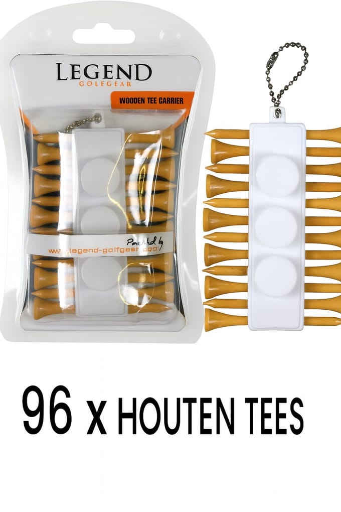 Legend - Houten Tees - In handige houder