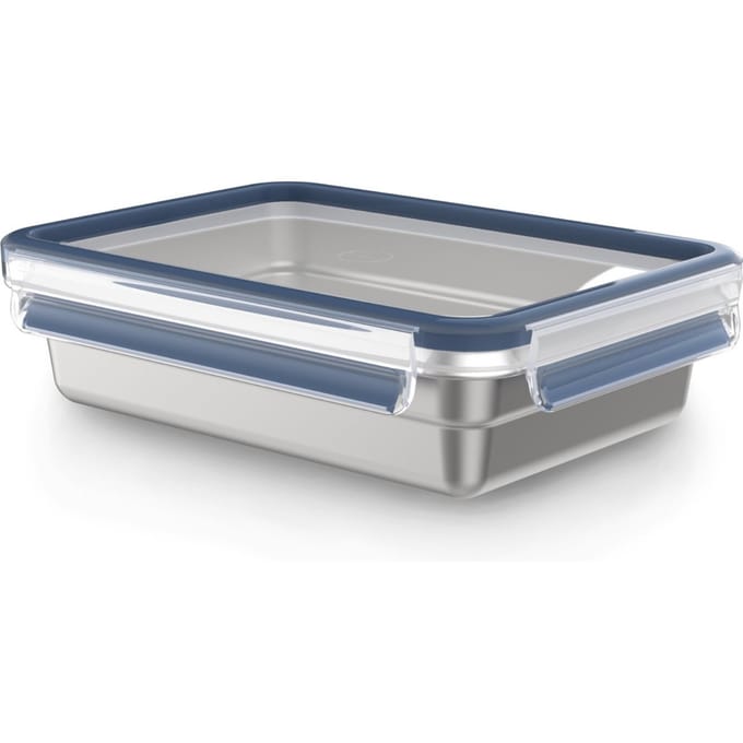 Tefal MasterSeal RVS - Vershouddoos - 1,2L - Luchtdicht - Rechthoekig