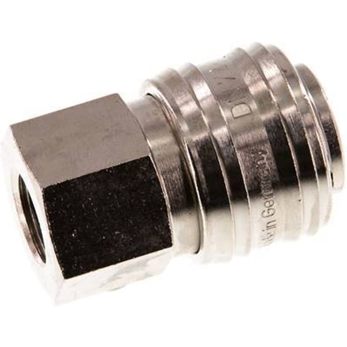 Vernikkeld Messing DN 7.2 (Euro) Luchtkoppeling Snelkoppeling G 1/4 inch Binnendraad