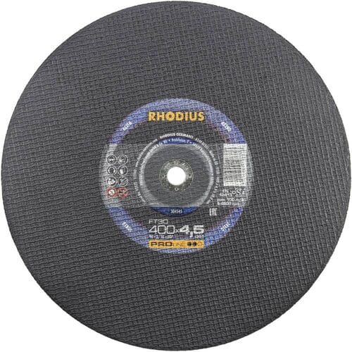 Rhodius FT30 304545 Doorslijpschijfset 300 mm 10 stuk(s) Staal