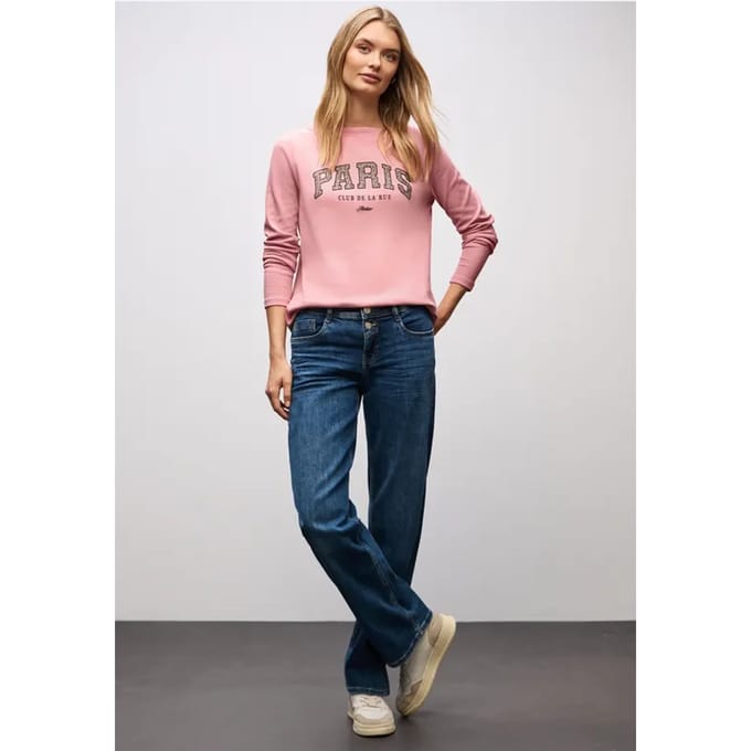 Langarmshirt mit Wording