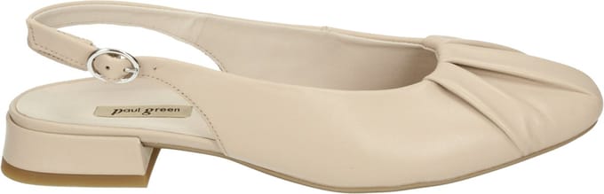 Paul Green - 6142 - Pumps - Kleur: Wit/beige - Maat: 38