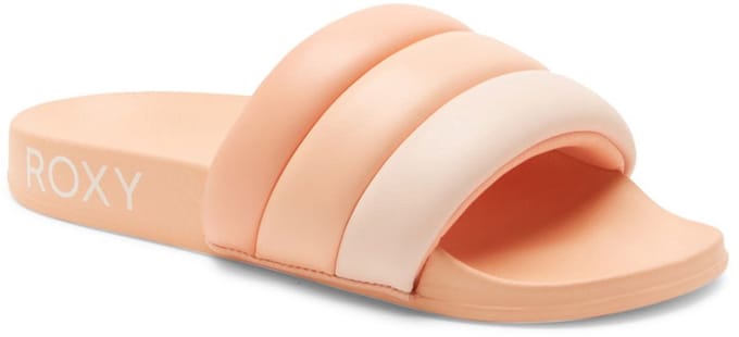 Roxy Puff It Slippers Oranje EU 37 Vrouw