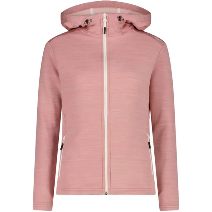 Dames fleece met capuchon CMP