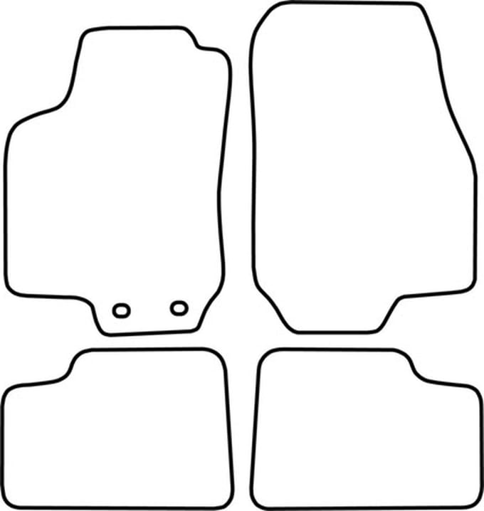 Mattenset Opel Astra - G modellen