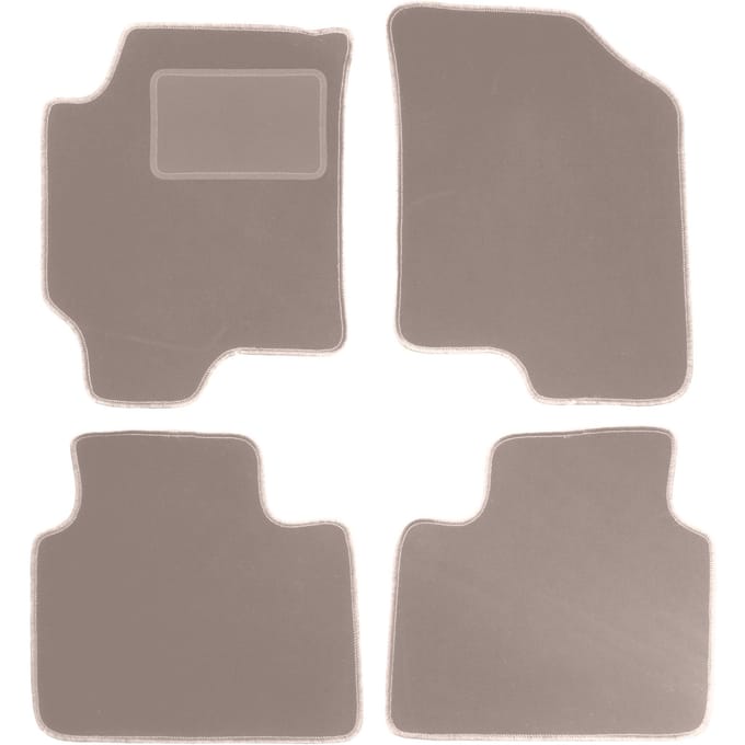 Beige velours matten voor: Hyundai Elantra III sedan (2000-20006)