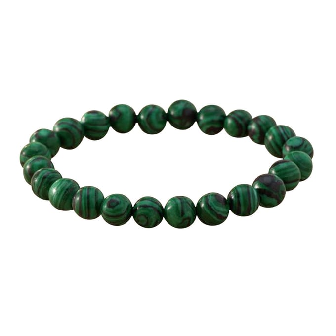 Montebello Armband Lacy Green - Kralen Malachiet - 8mm - Genezend - Rek