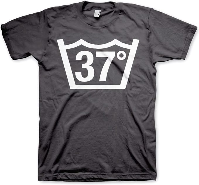 Hybris 37 Celcius Tee T-shirt donkergrijs