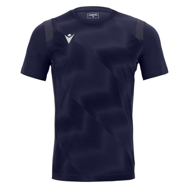 Macron Rodders Shirt Korte Mouw Heren - Marine | Maat: S