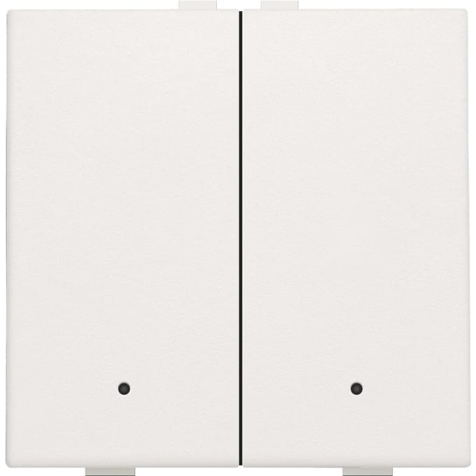 Niko Dubbele Slimme Drukknop Met Led En Comfortsensoren - 101-52202