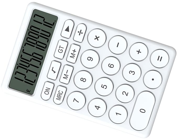 Cosensi - Handheld Multifunctionele Rekenmachine voor School en Kantoor