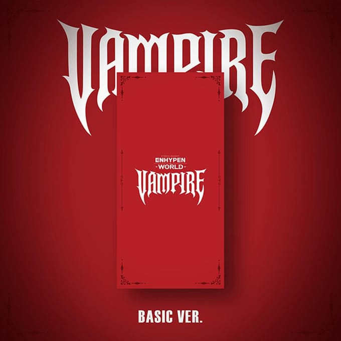 [Précommande] ENHYPEN - [COLLECTION DE CARTES COUPON DU MONDE] VAMPIRE BASIC ver. red