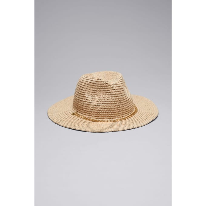 & Other Stories Diem Straw Hat Beige Größe: XS/S | Hüte Outlet | Damen | Braun