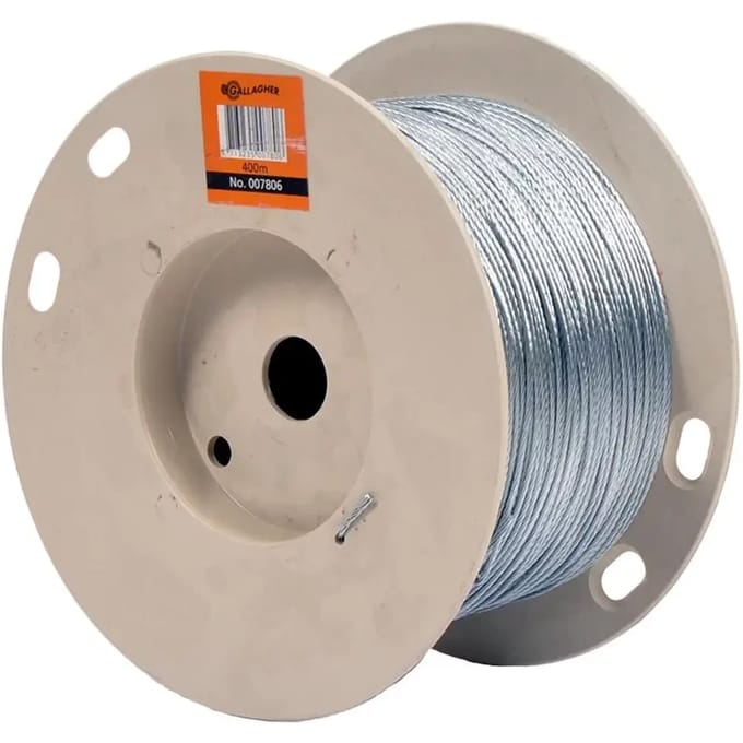 Gallagher Getwijnd Staaldraad 2,0mm (400 meter) - Krachtig draad voor afrasteringen