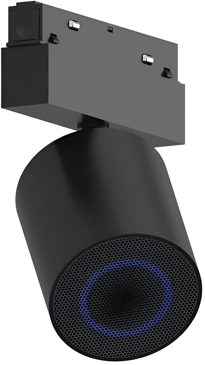 48V Magnetische Bluetooth Speaker - Brinton Magni - 10W - HiFi Smart Track Speaker - Zwart