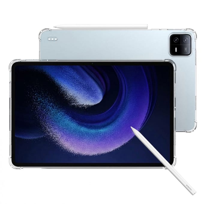 imoshion Tablet Hoes - Geschikt voor Xiaomi Pad 6/Xiaomi Pad 6 Pro - Shockproof Case tablet - Transparant