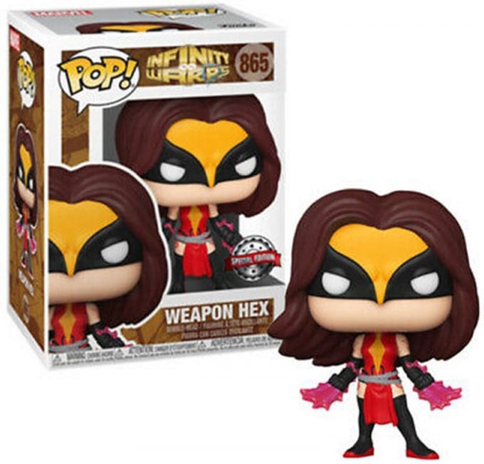 Funko Pop! Marvel Infinity Warps Weapon Hex #865 Exclusive