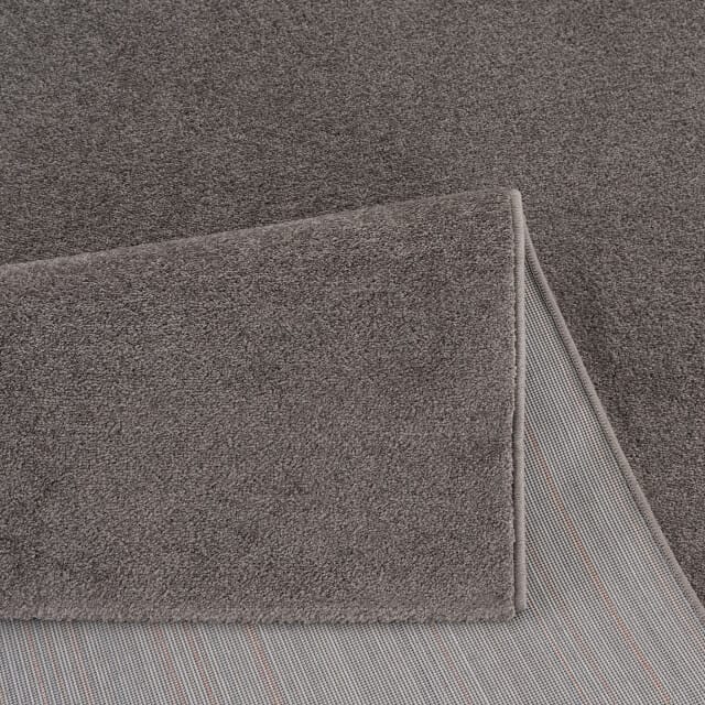Muratap Uni effen laagpolig vloerkleed modern 350x450 cm