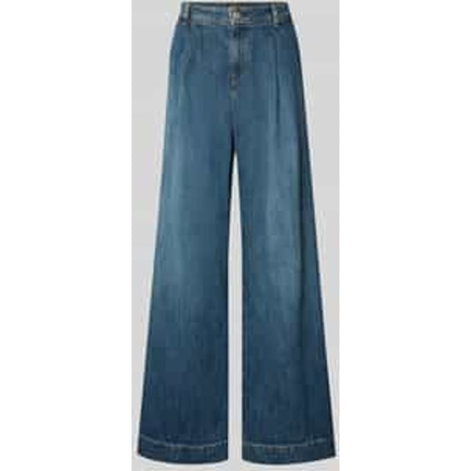 Flared jeans met achterzakken, model 'KIRAHN'