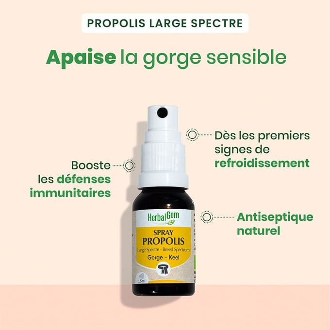 Herbalgem Propolis Breed Spectrum Bio Spray 15ml
